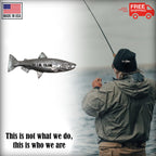 Pewter Coho Salmon 17Lb Pin P336