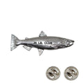 Pewter Coho Salmon 20Lb Pin P338