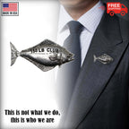 Pewter Halibut 150Lb Pin P358