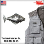 Pewter Halibut 250Lb Pin P362