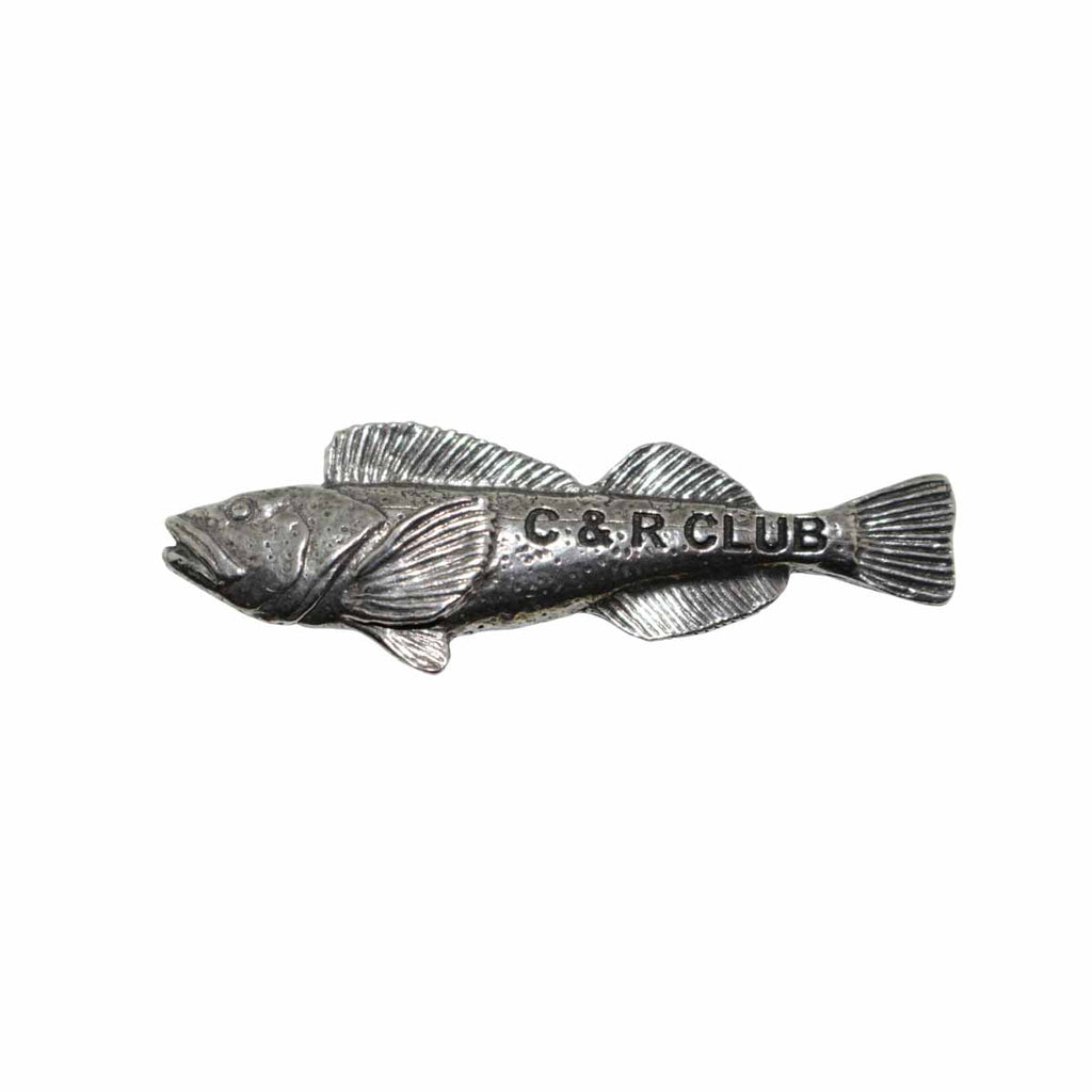 Pewter Lingcod C&R Club Pin P380