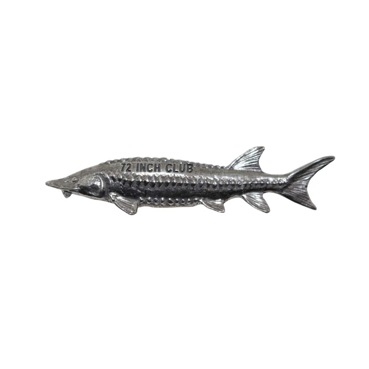 Pewter Sturgeon 72'' Club Pin P392