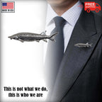 Pewter Sturgeon 84'' Club Pin P394