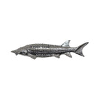 Pewter Sturgeon 9 Foot Club Pin P398