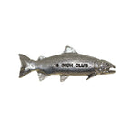 Pewter Rainbow Trout 18'' Club Pin P420