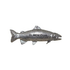 Pewter Rainbow Trout 21'' Club Pin P422