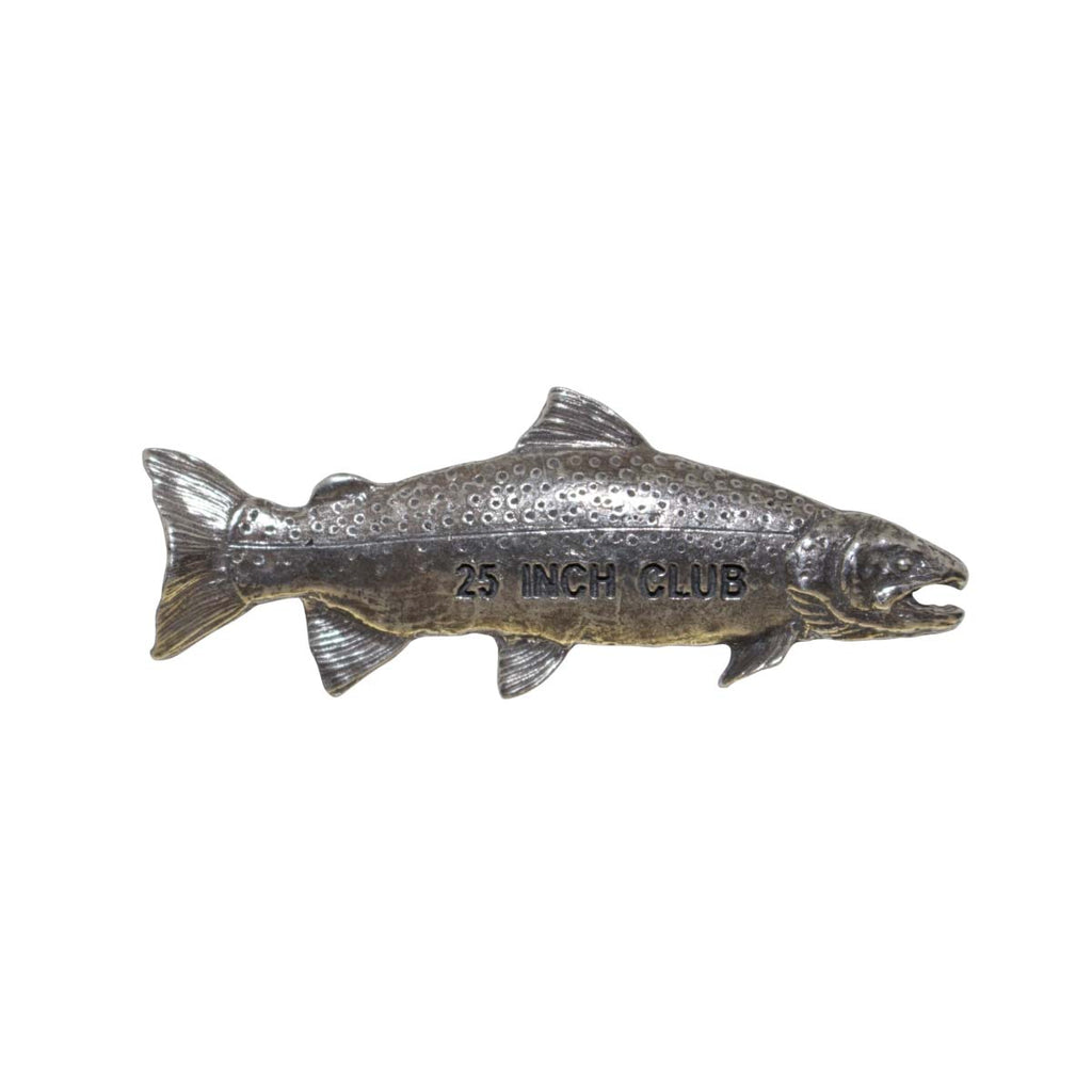 Pewter Rainbow Trout 25'' Club Pin P426