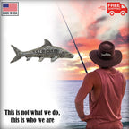 Pewter Bonefish 15Lb Club Permium Pin P452PR