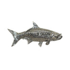 Pewter Tarpon 100Lb Club Permium Pin P458PR