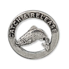 Trout Catch Release Left Retro Magnet R002M
