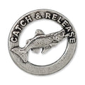 Trout Catch Release Right Retro Pin R003