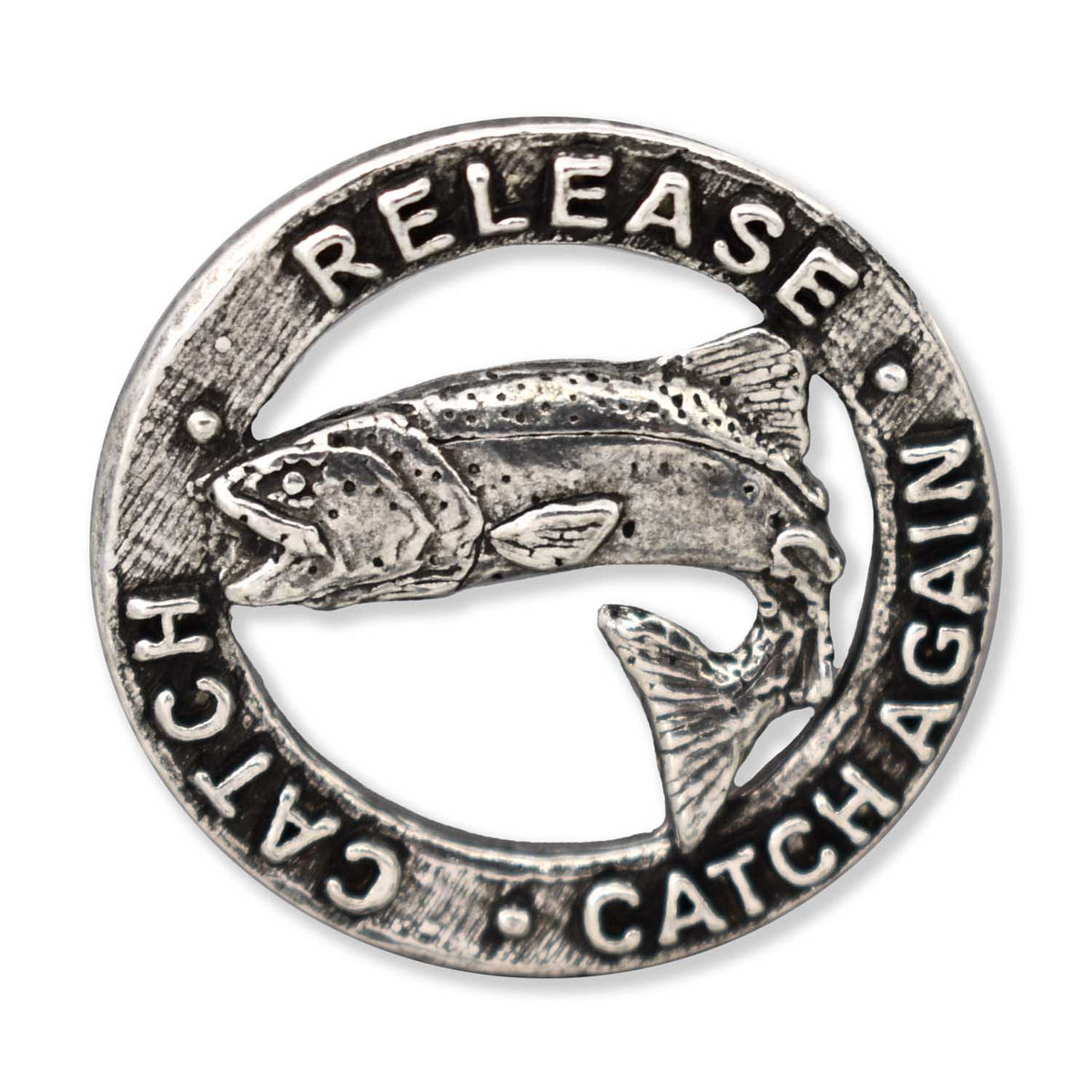 Catch Release Catch Again Retro Magnet R004M