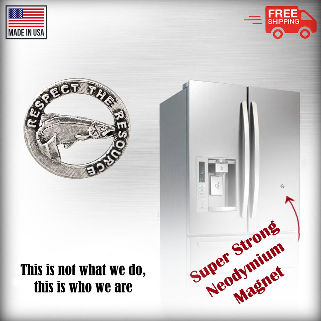Respect The Resource Retro Magnet R005M