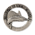 Sailfish Catch Release Retro Magnet R006M