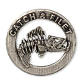 Catch Filet Retro Magnet R007M