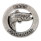 Bass Fisherman Retro Magnet R008M