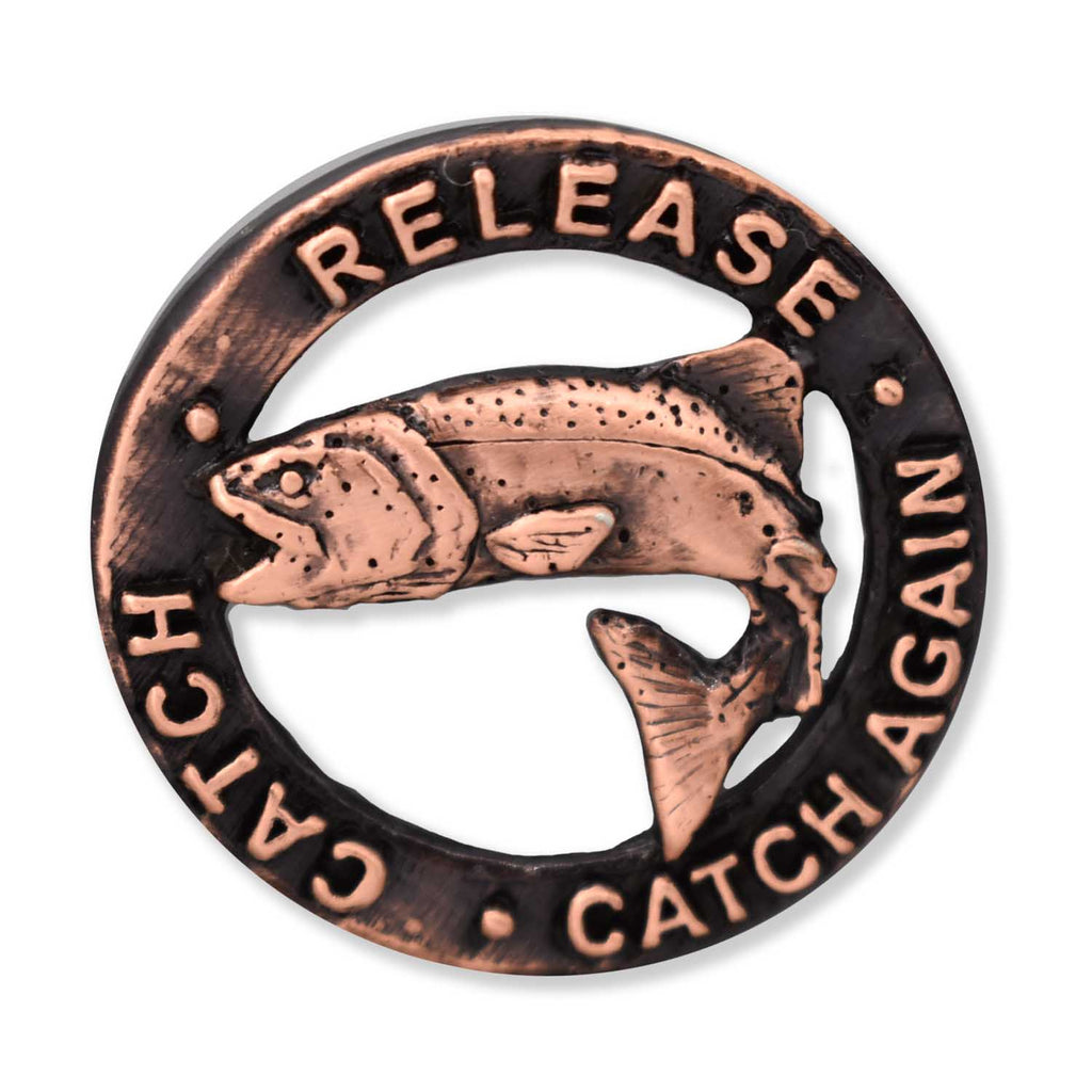 Catch Release Catch Again Retro Magnet R004M