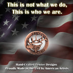 Elk Hunter Retro Magnet R015M