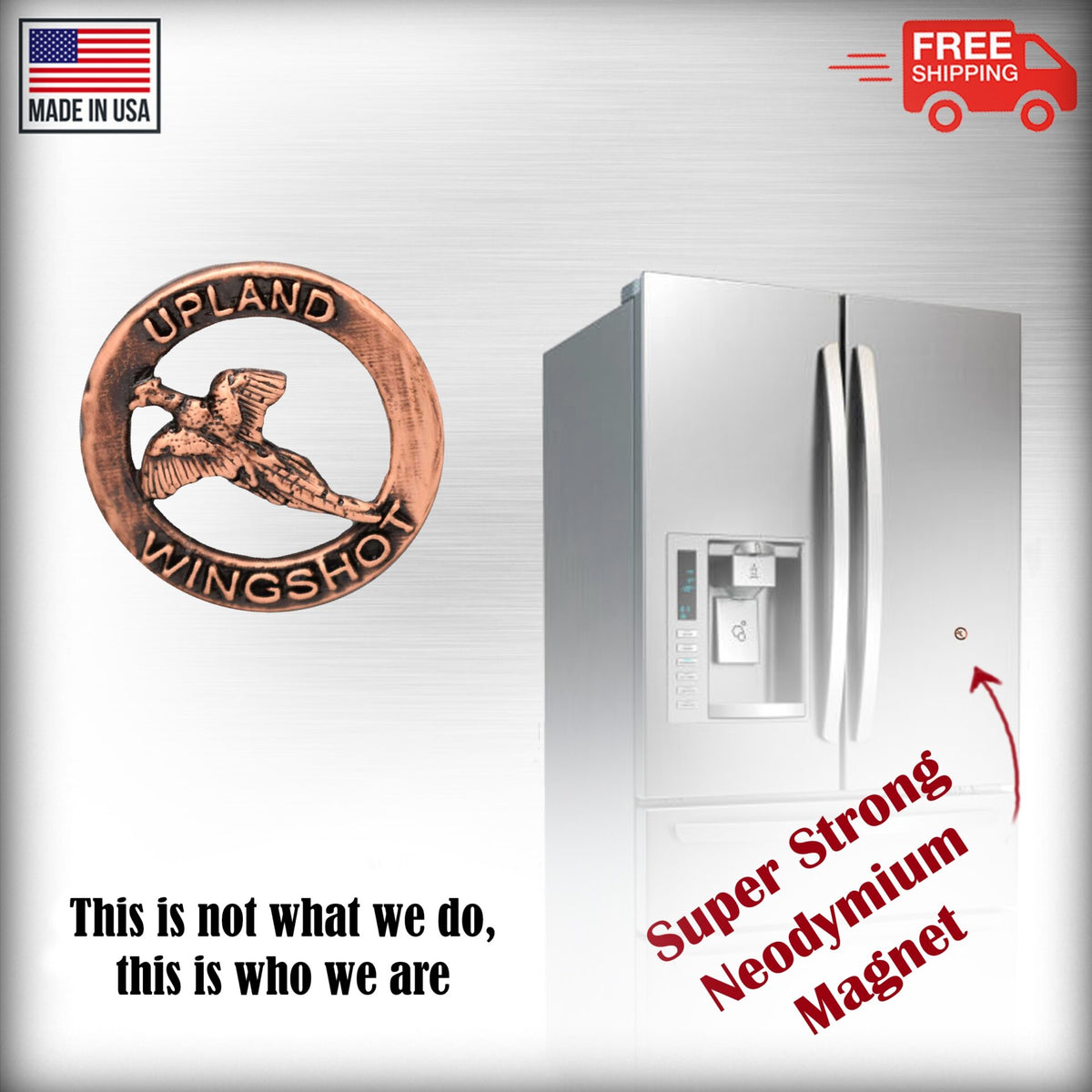 Pheasant Upland Wingshot Retro Magnet R021M