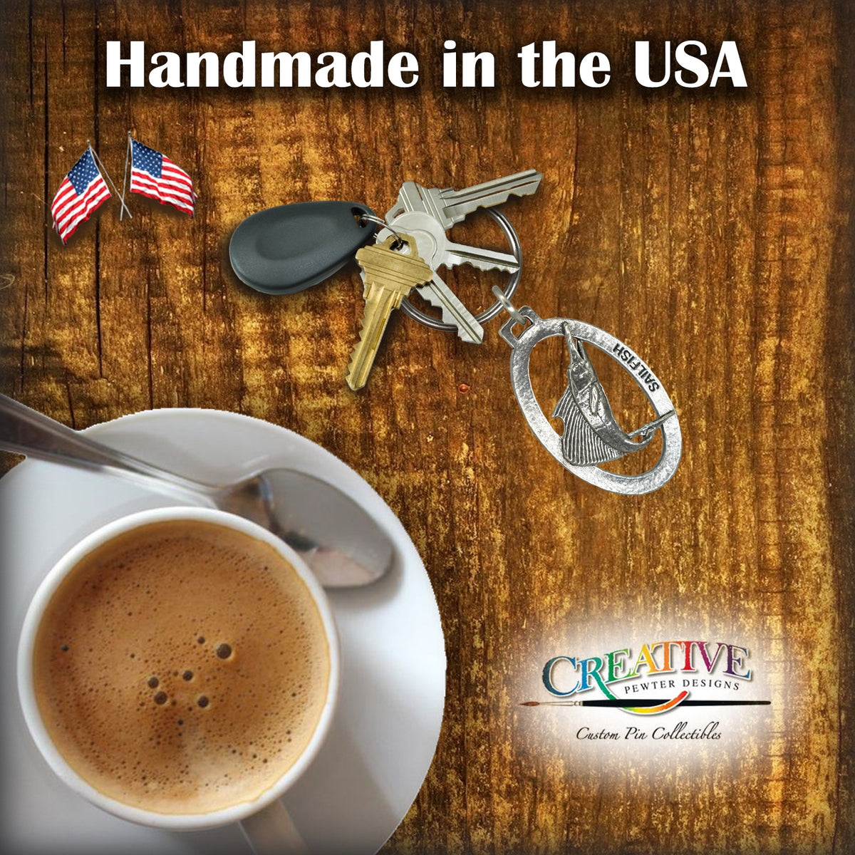 Sailfish Keychain S004KC