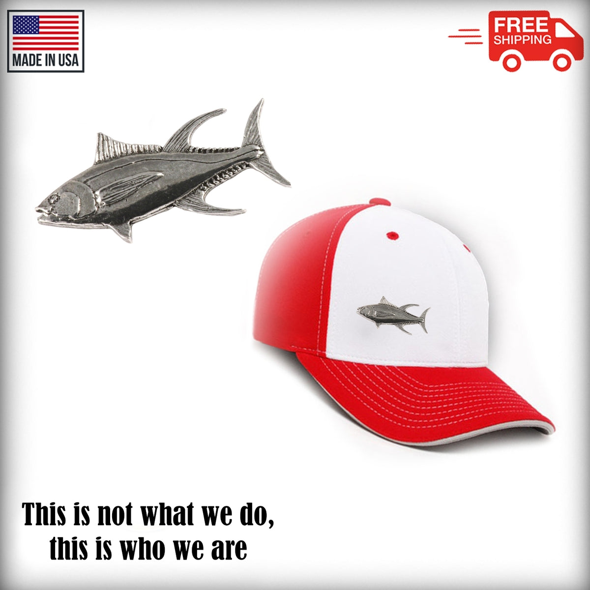 Yellowfin Tuna Pin S011