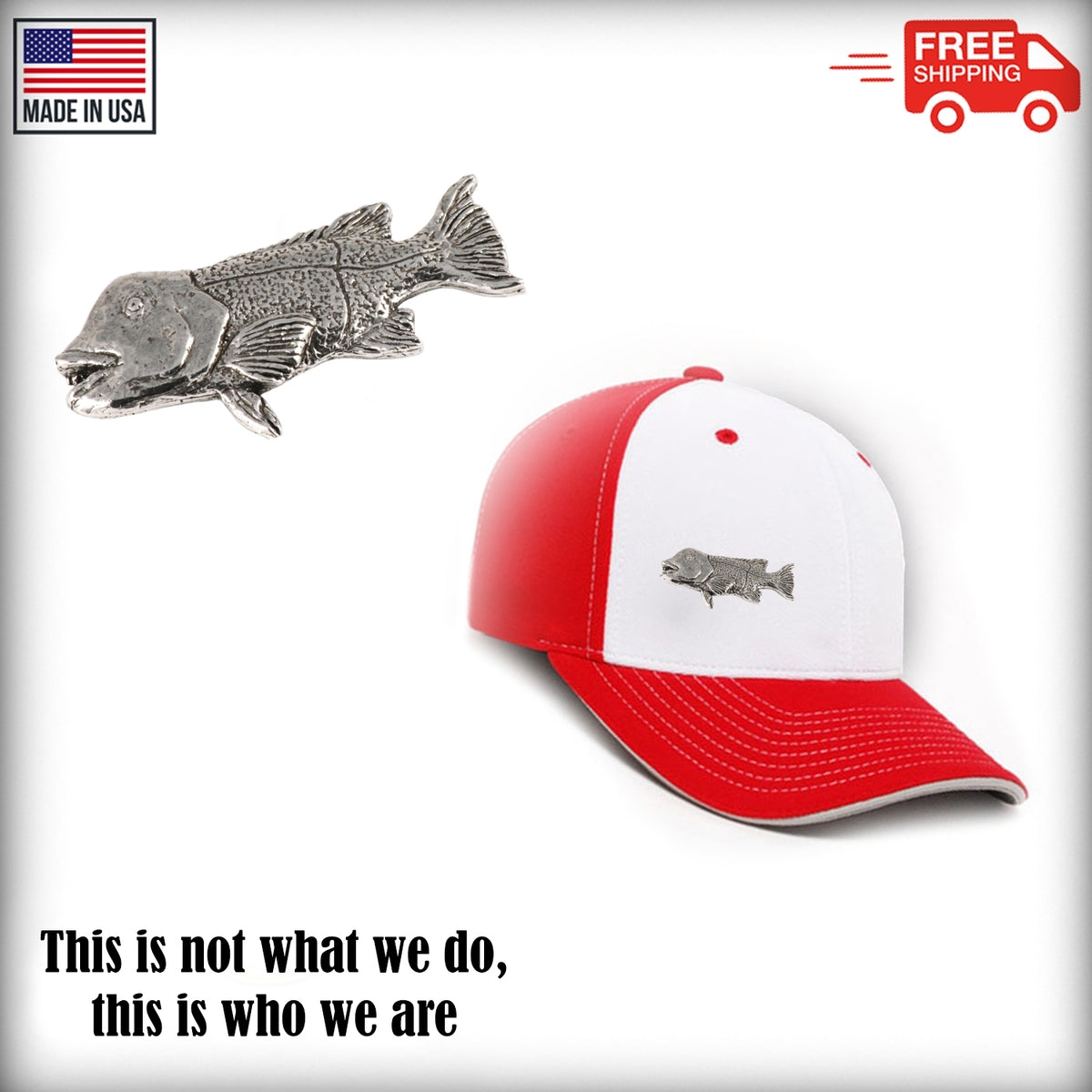 Sheepshead Pin S017