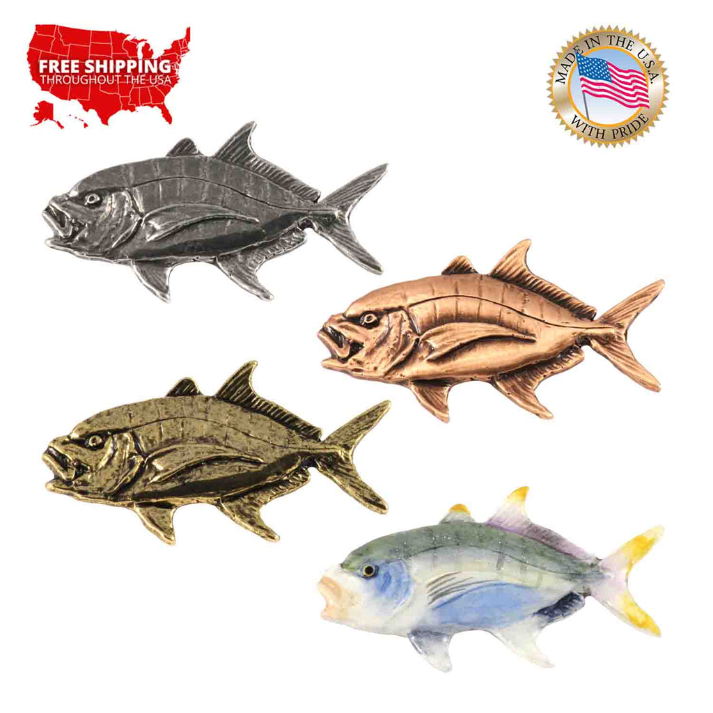 Golden Trevally Pin S019