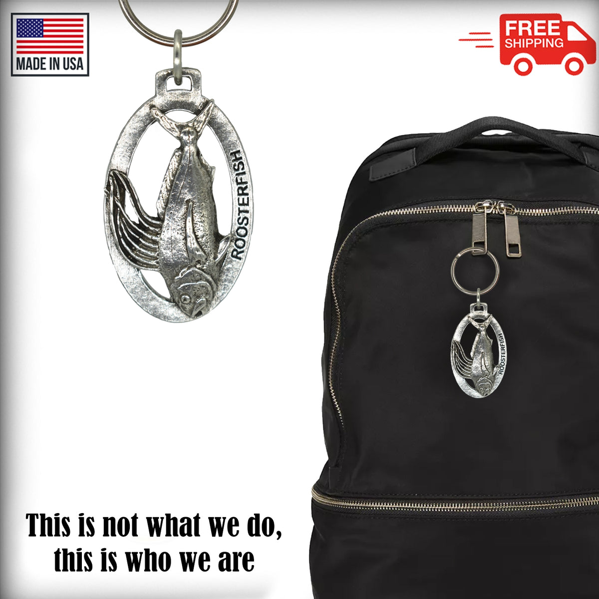 Roosterfish Keychain S024KC