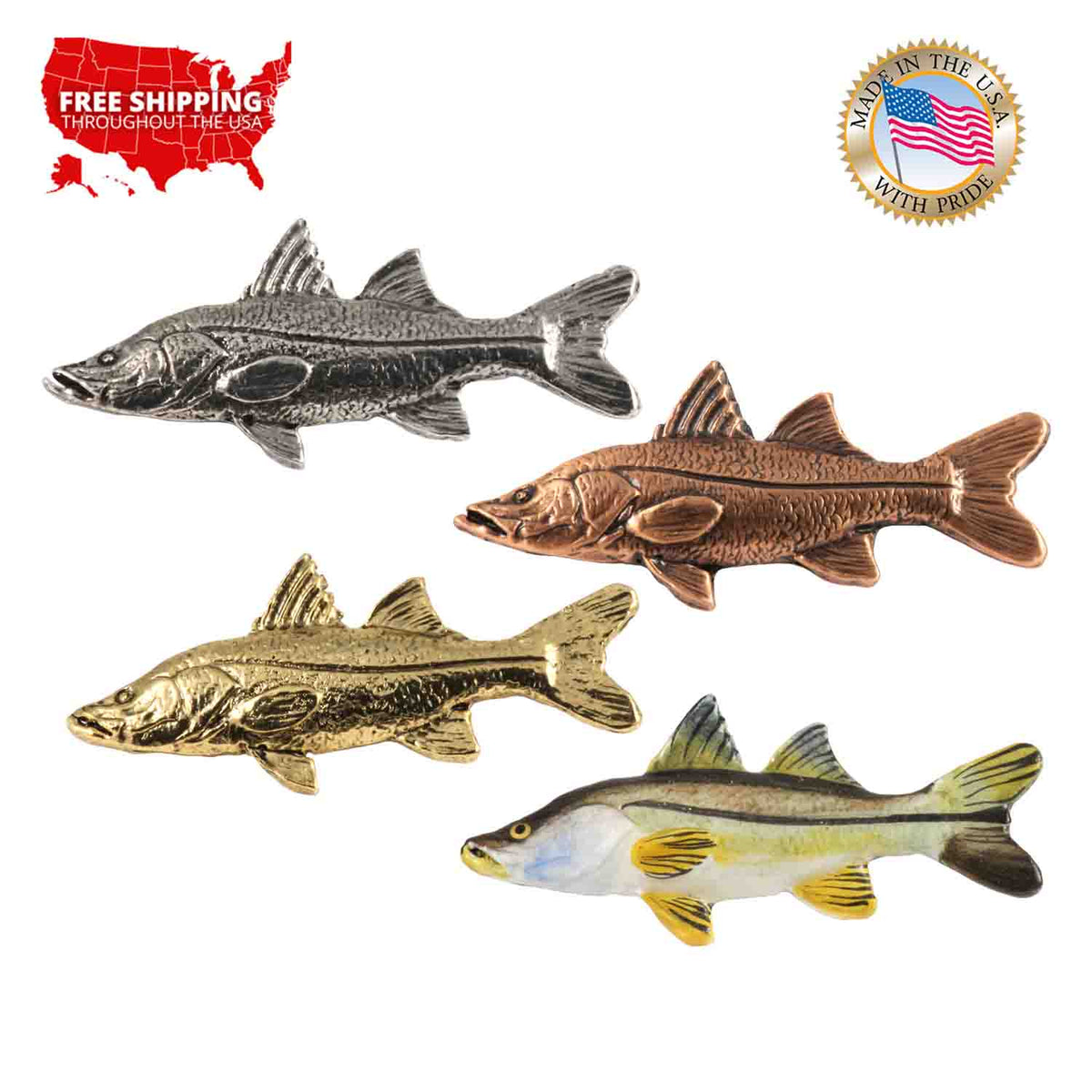 Snook Large Pin S027
