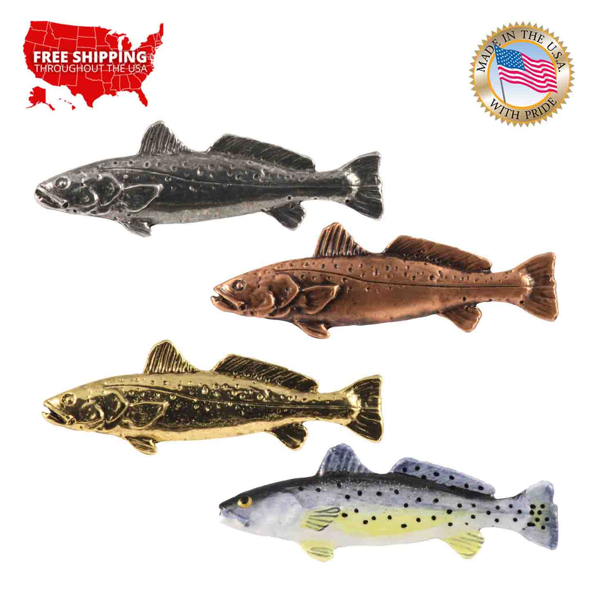 Speckled Trout Magnet S034