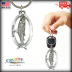 Bonefish Keychain S037KC