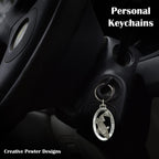 Striped Bass Leaping Keychain S052KC