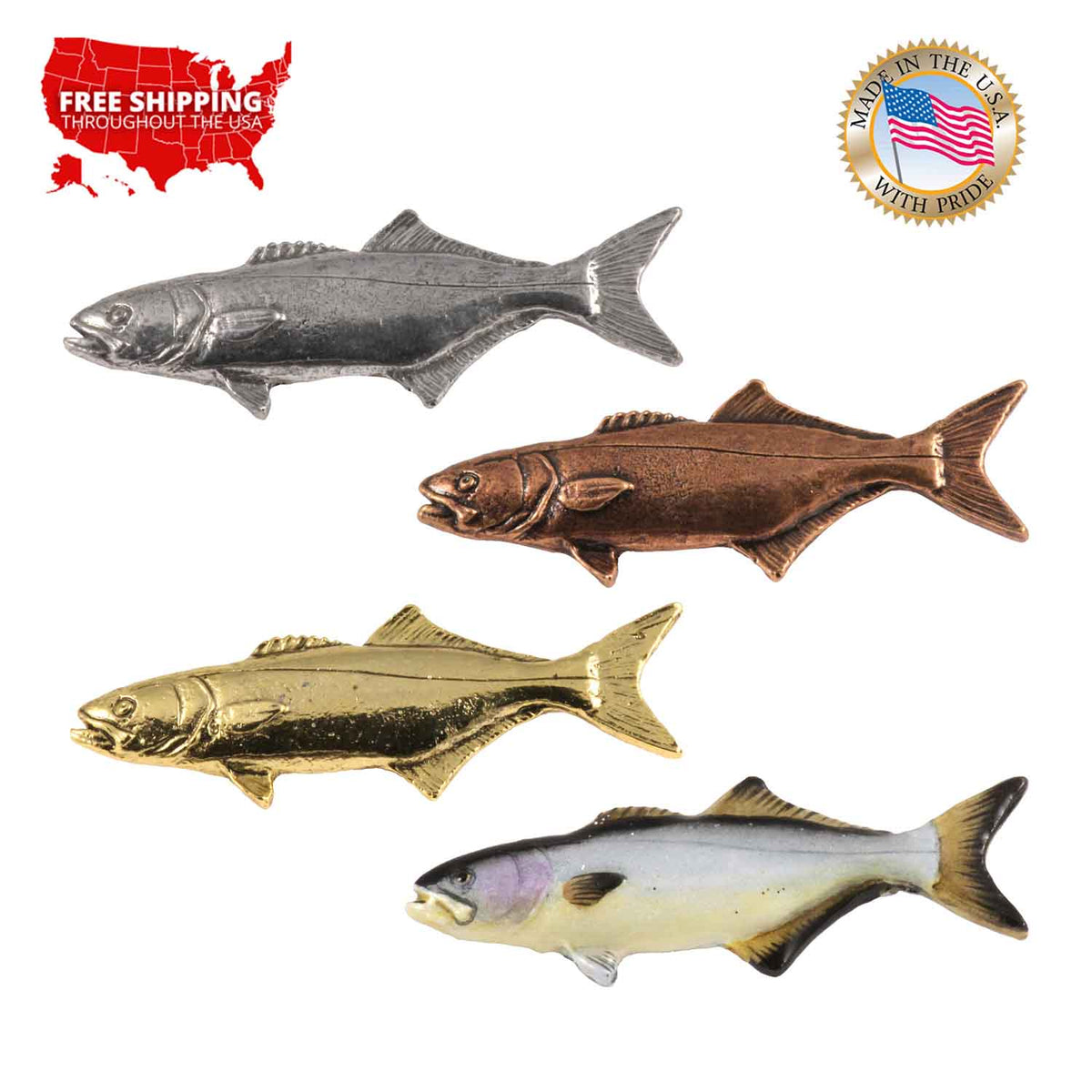 Bluefish Large Magnet S053