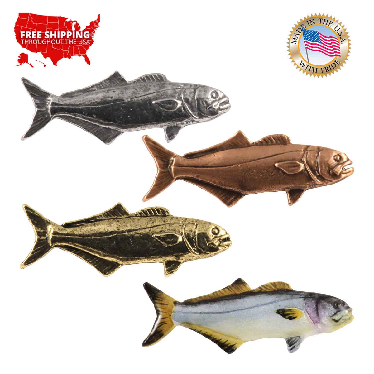 Bluefish Small Magnet S054