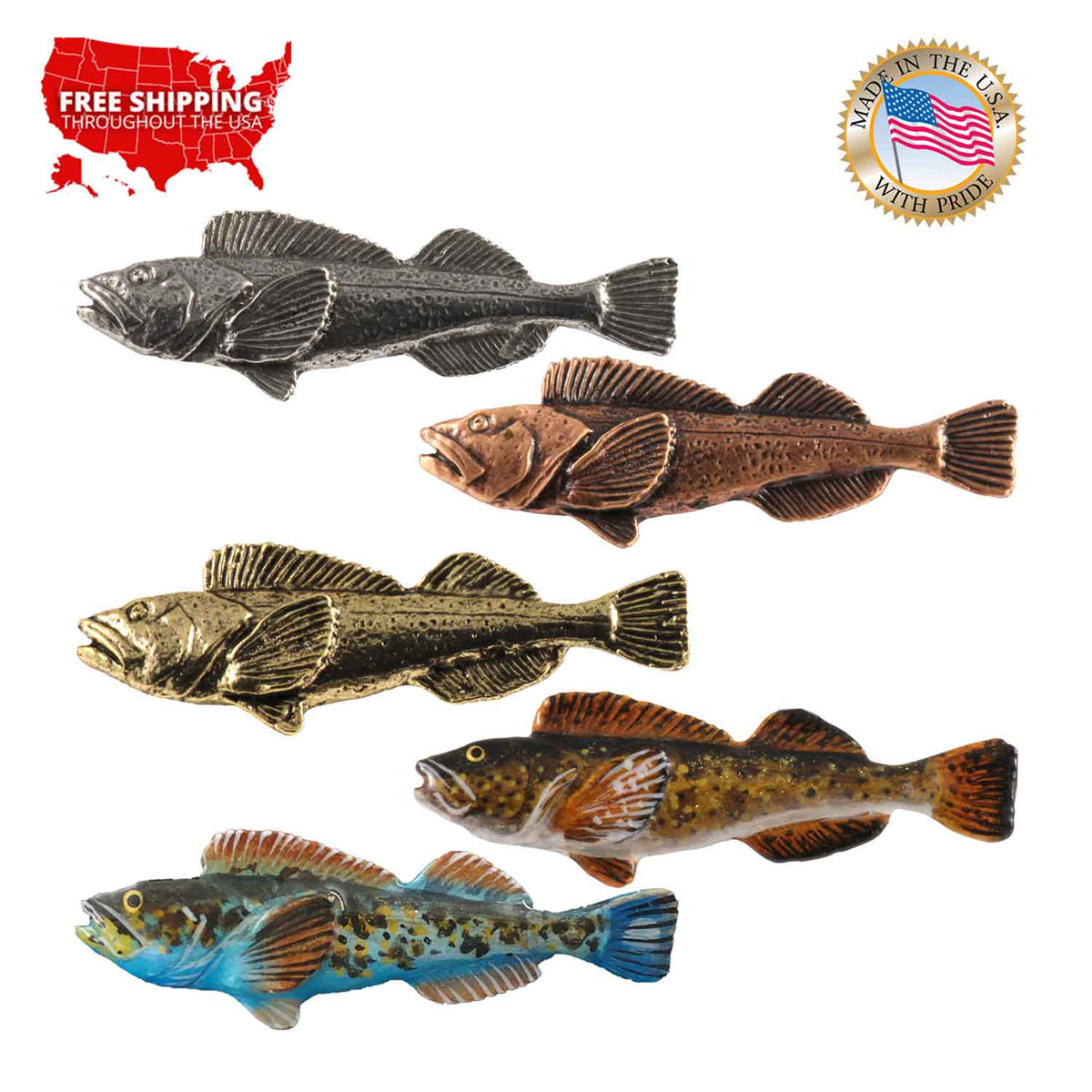 Lingcod Magnet S065