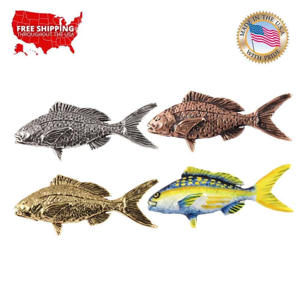 Yellowtail Snapper Pin S071