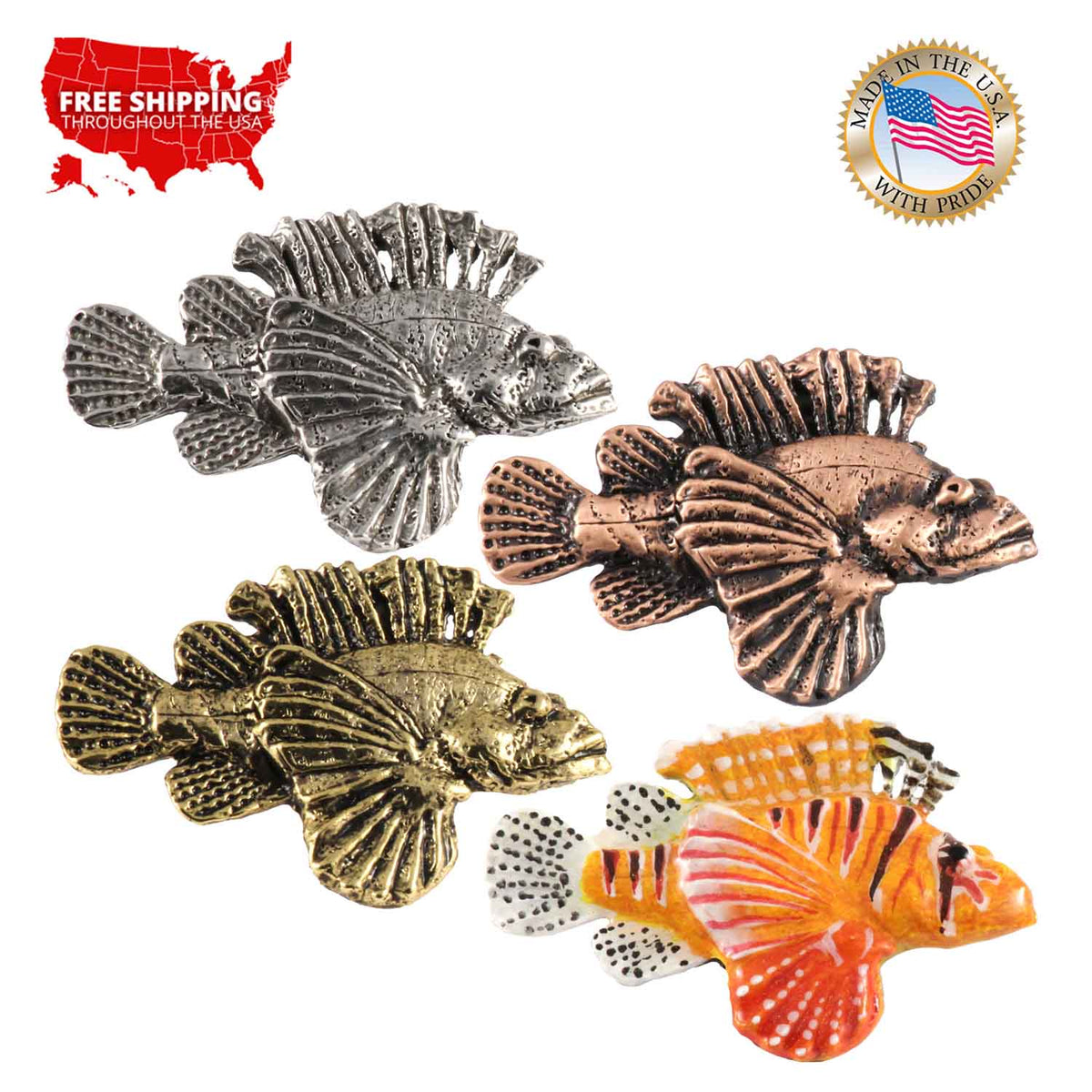 Lionfish Pin S080