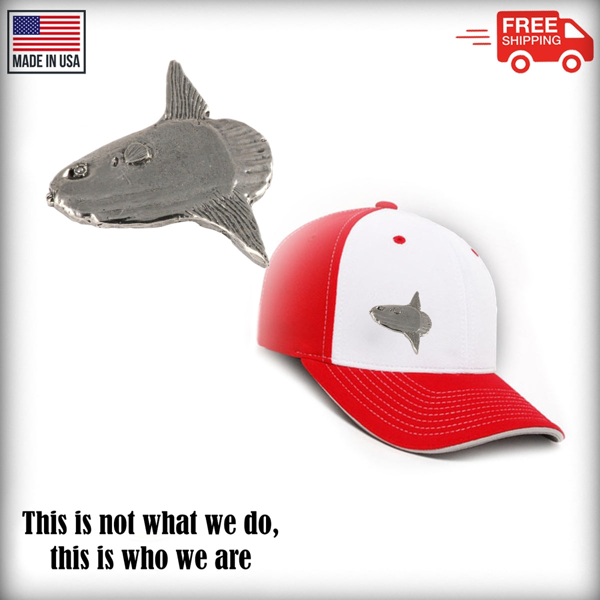 Mola Mola Ocean Sunfish Pin S085