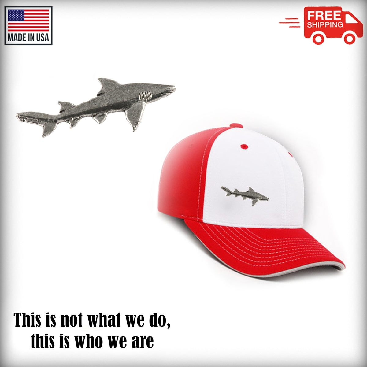 Lemon Shark Pin S124