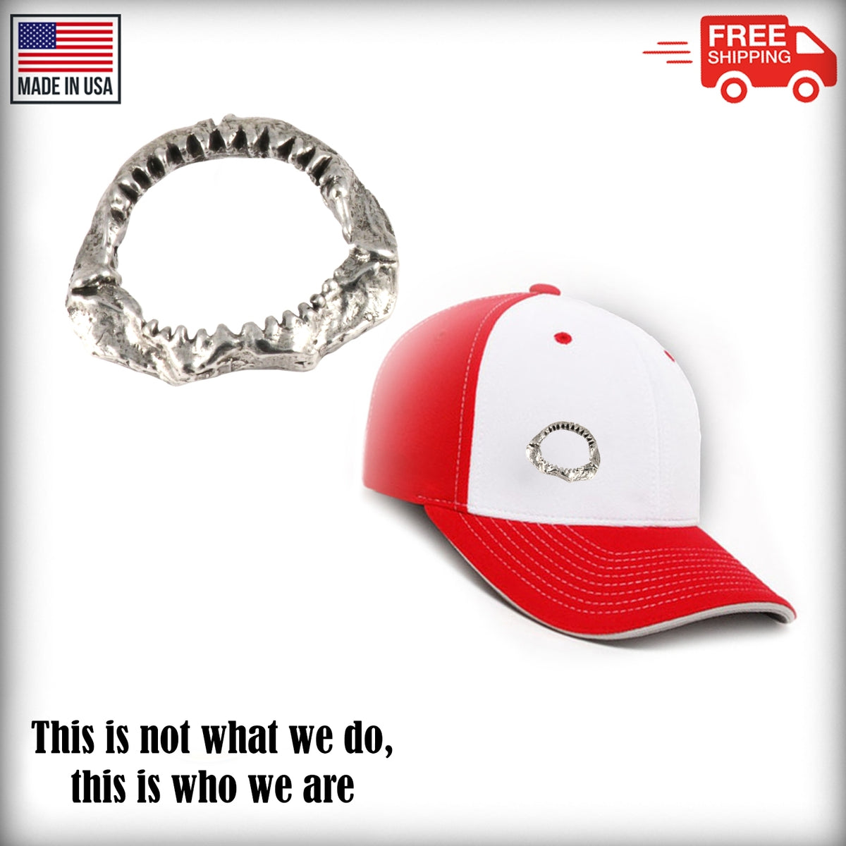 Shark Jaws Pin S130