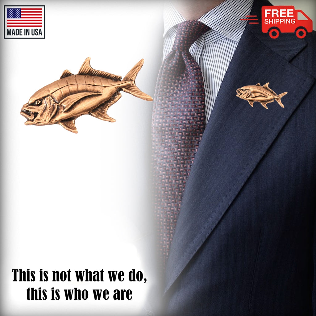 Golden Trevally Pin S019