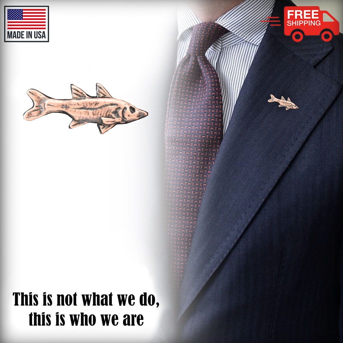 Snook Mini Pin S027MP