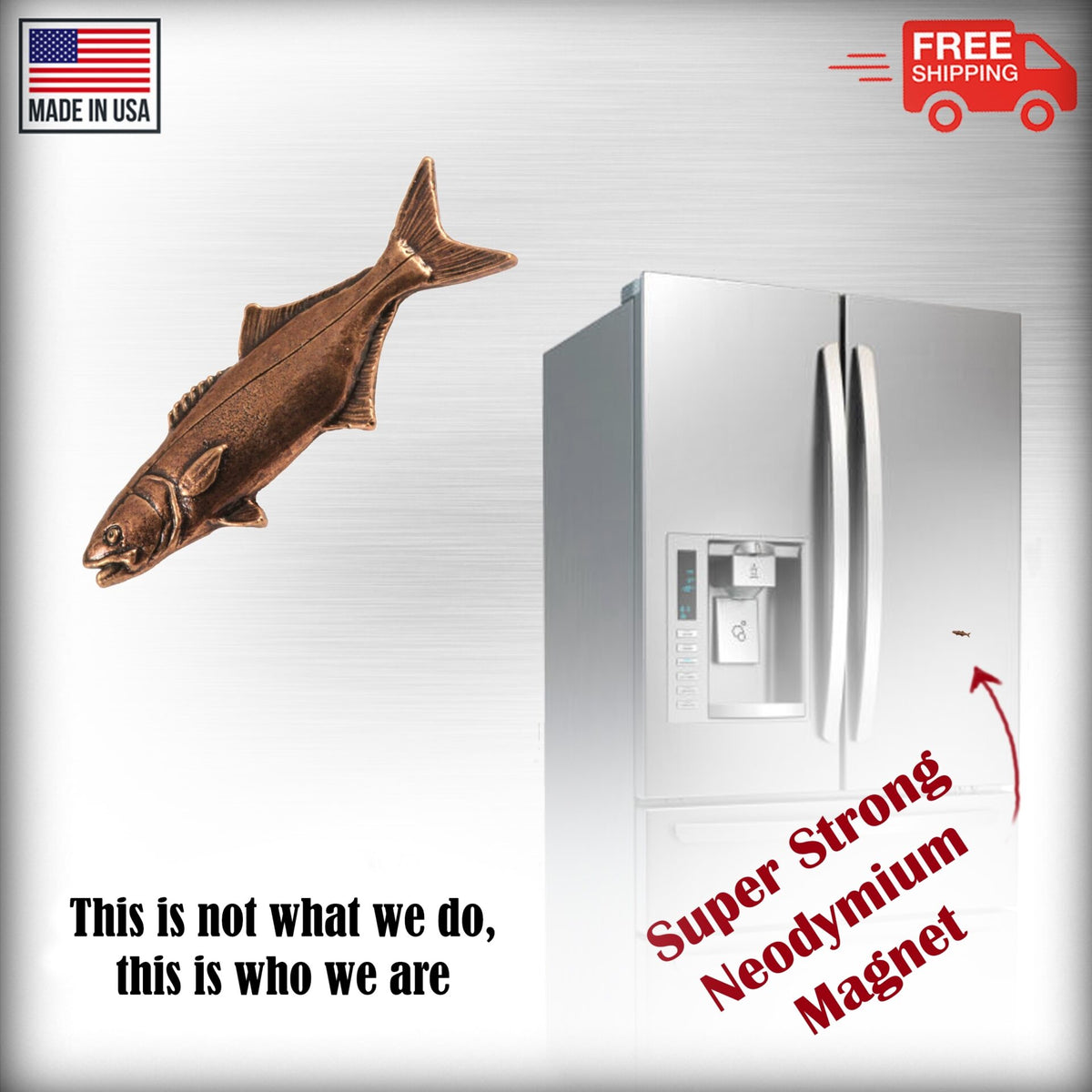 Bluefish Large Magnet S053
