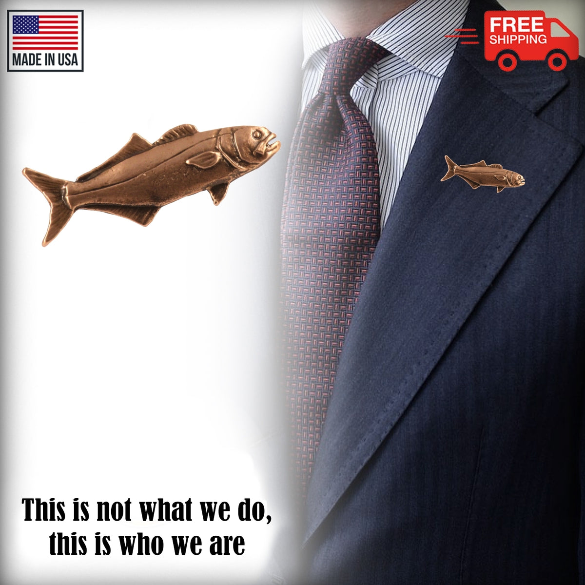 Bluefish Small Pin S054