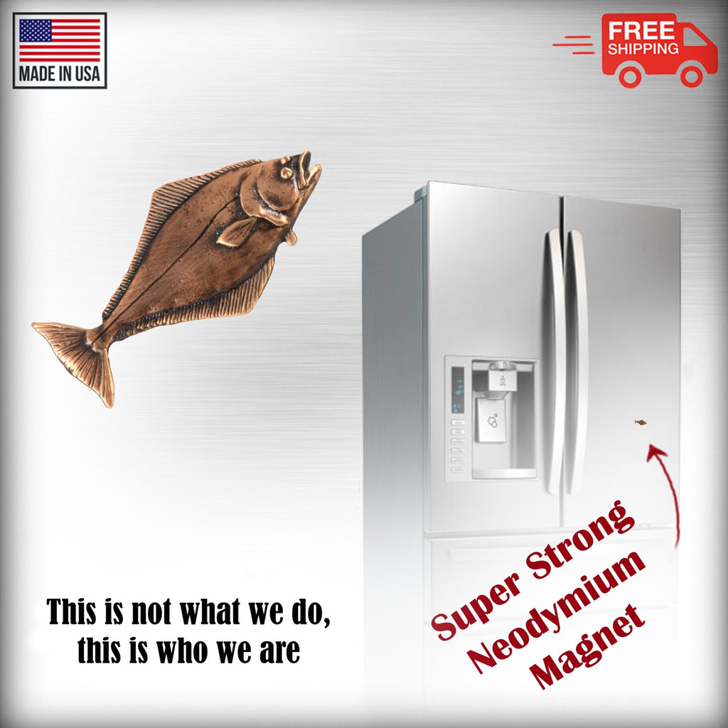 Halibut Large Magnet S060