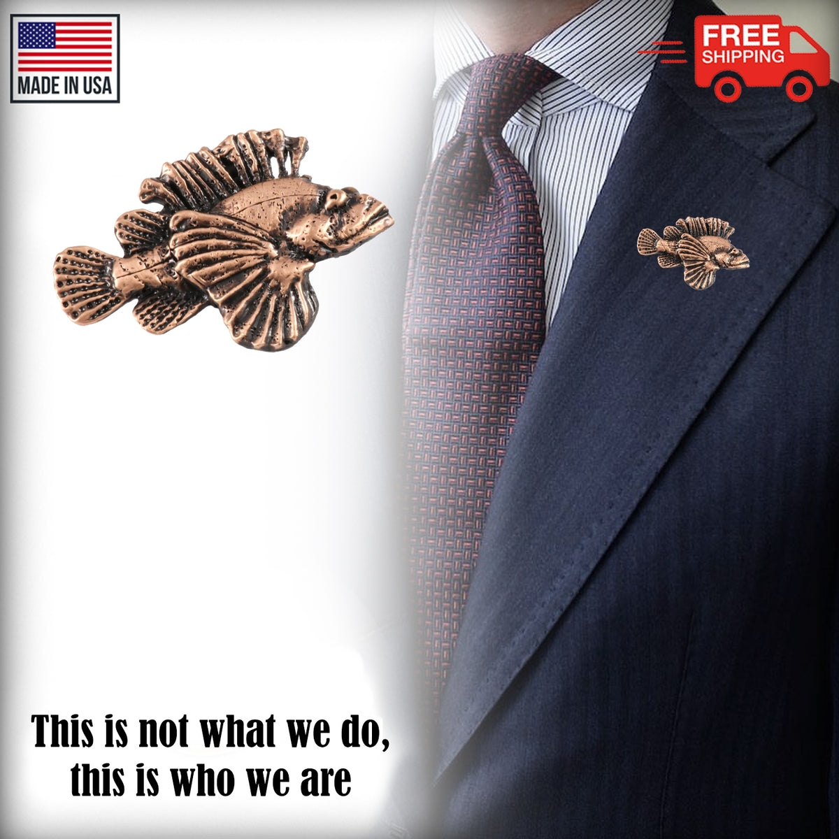 Lionfish Pin S080
