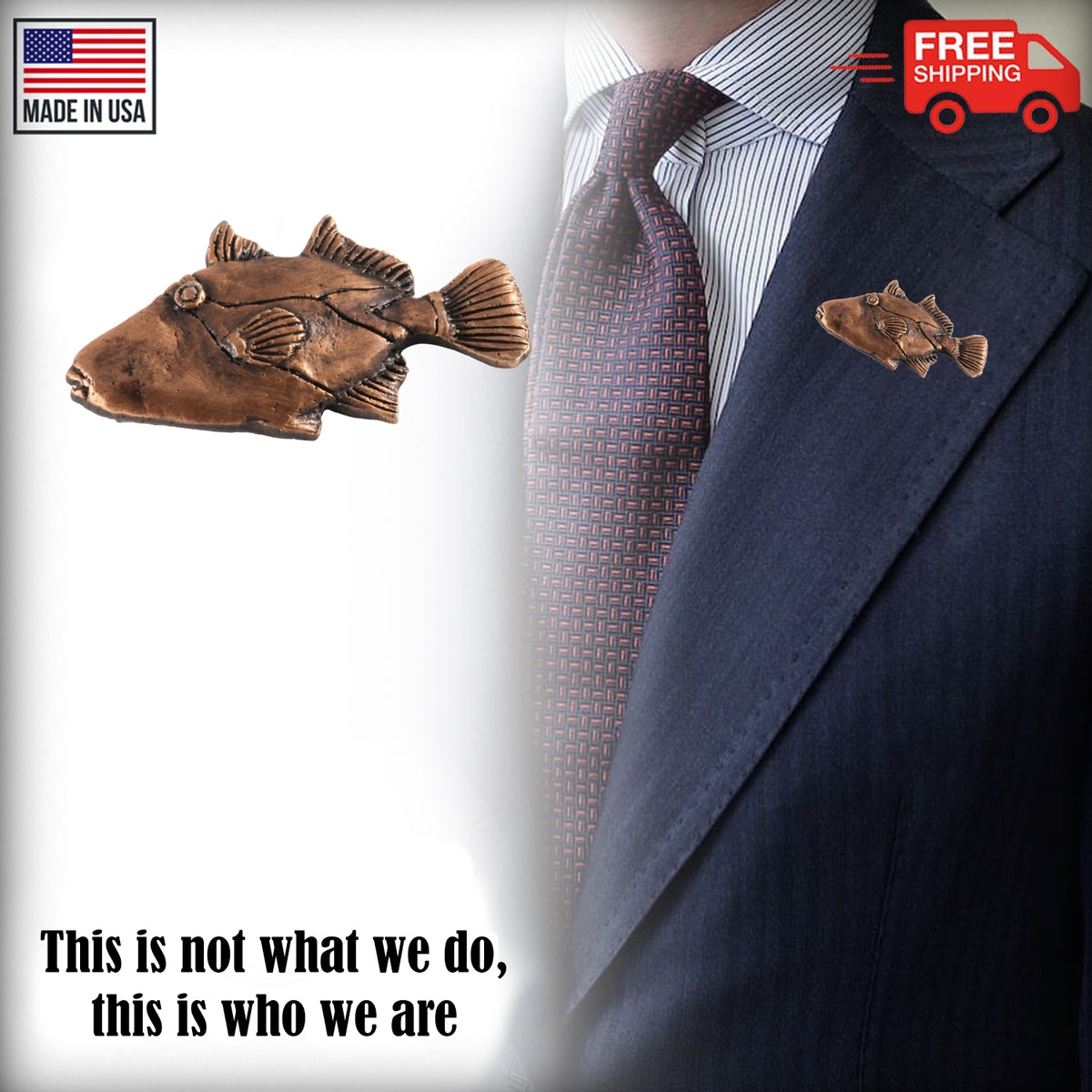 Trigger Fish Pin S086