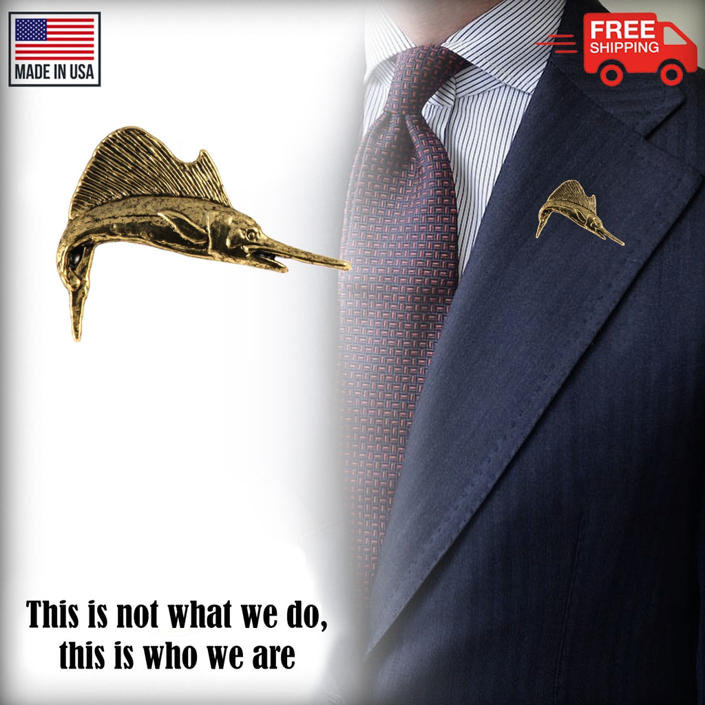 Sailfish Small Pin S004
