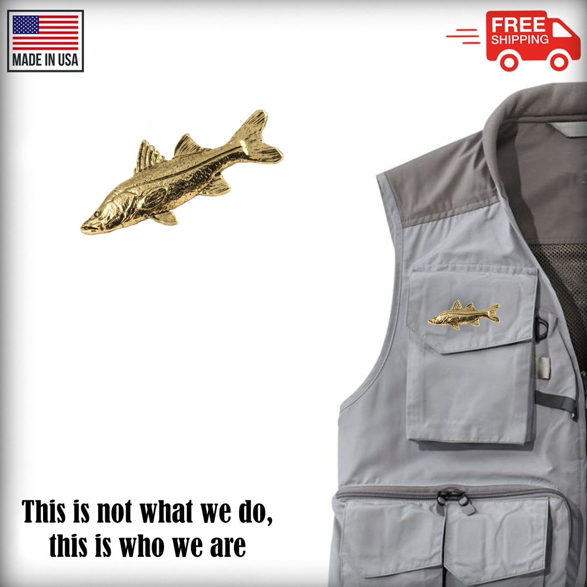 Snook Large Pin S027
