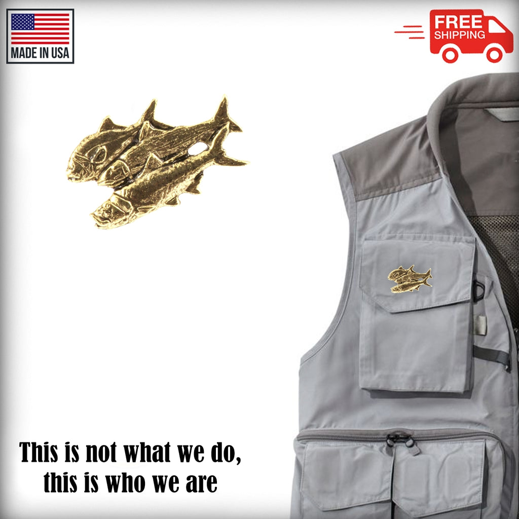 Grand Slam Small Bonefish Tarpon Permit Pin S035